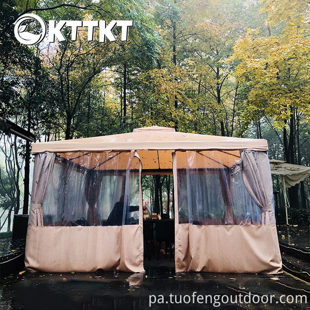 Outdoor Camping Roman Mongolian Spacious Pergola Jpg